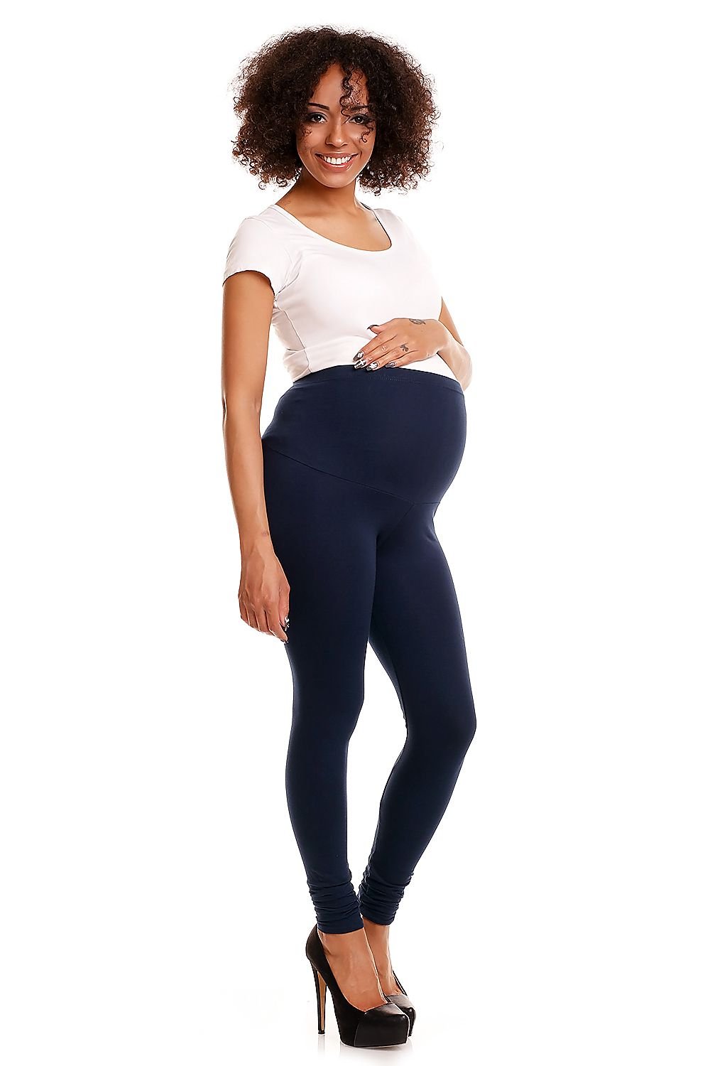 Maternity leggings model 84441 PeeKaBoo