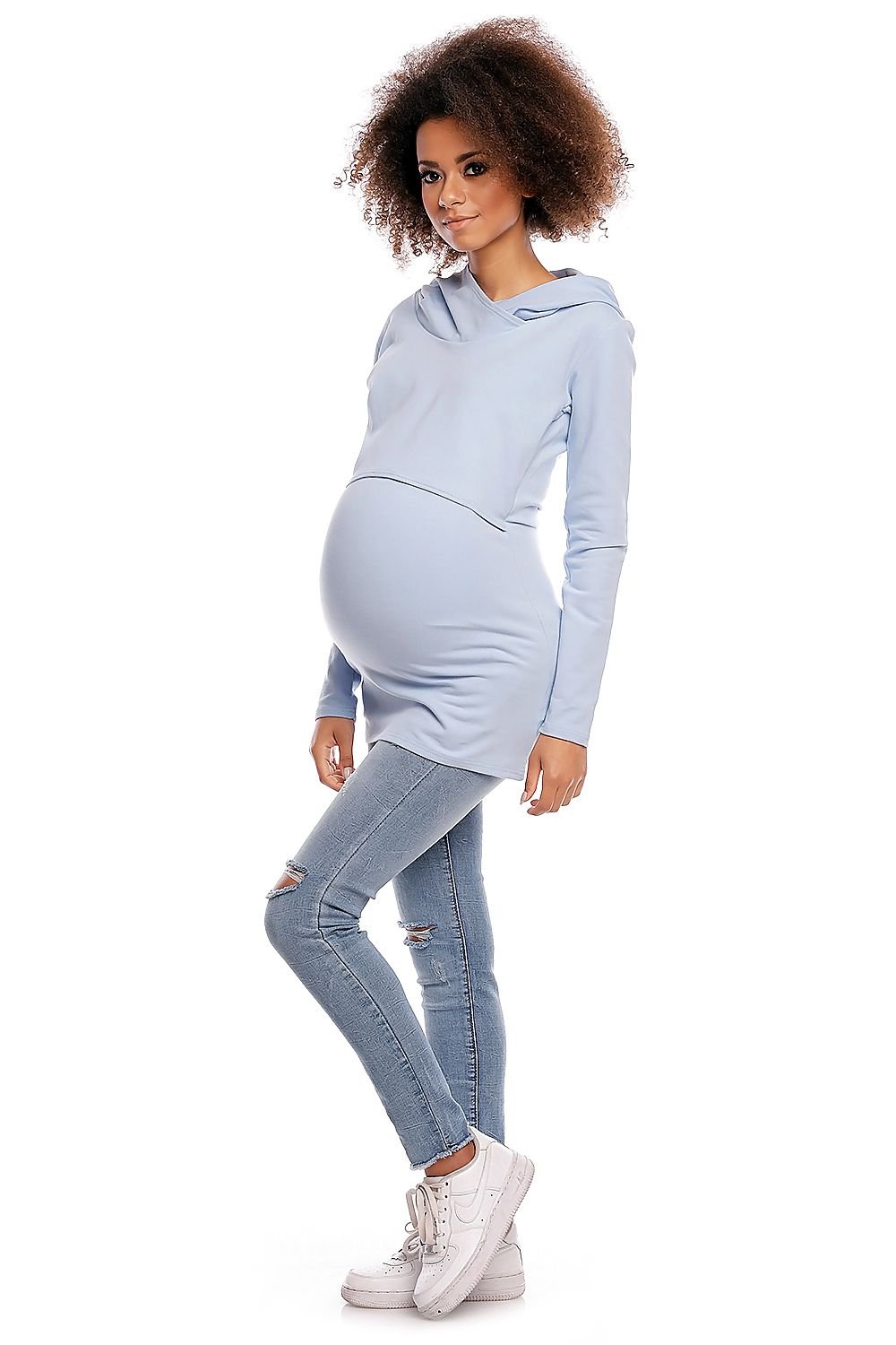 Maternity sweatshirt model 84463 PeeKaBoo