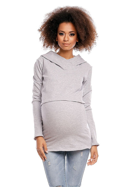 Maternity sweatshirt model 84463 PeeKaBoo