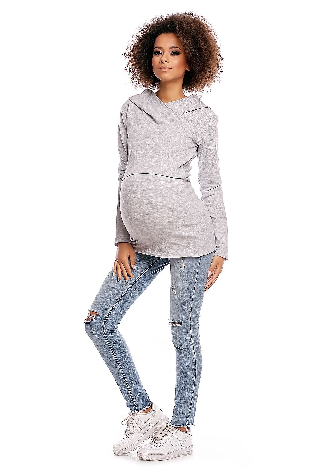 Maternity sweatshirt model 84463 PeeKaBoo