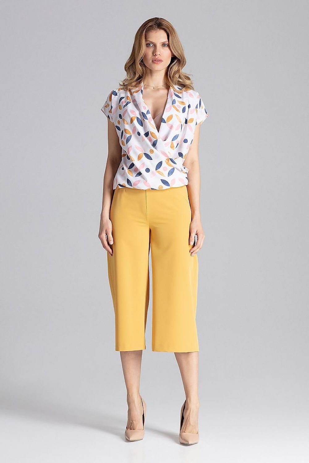 Women trousers model 129788 Figl