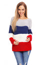 Pregnancy sweater model 132023 PeeKaBoo