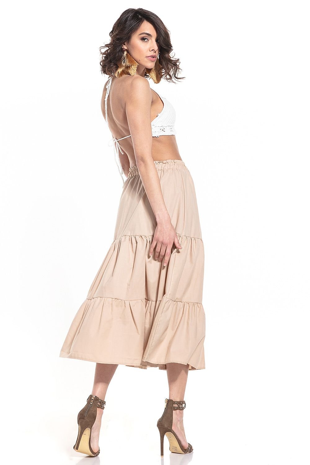 Long skirt model 152907 Tessita