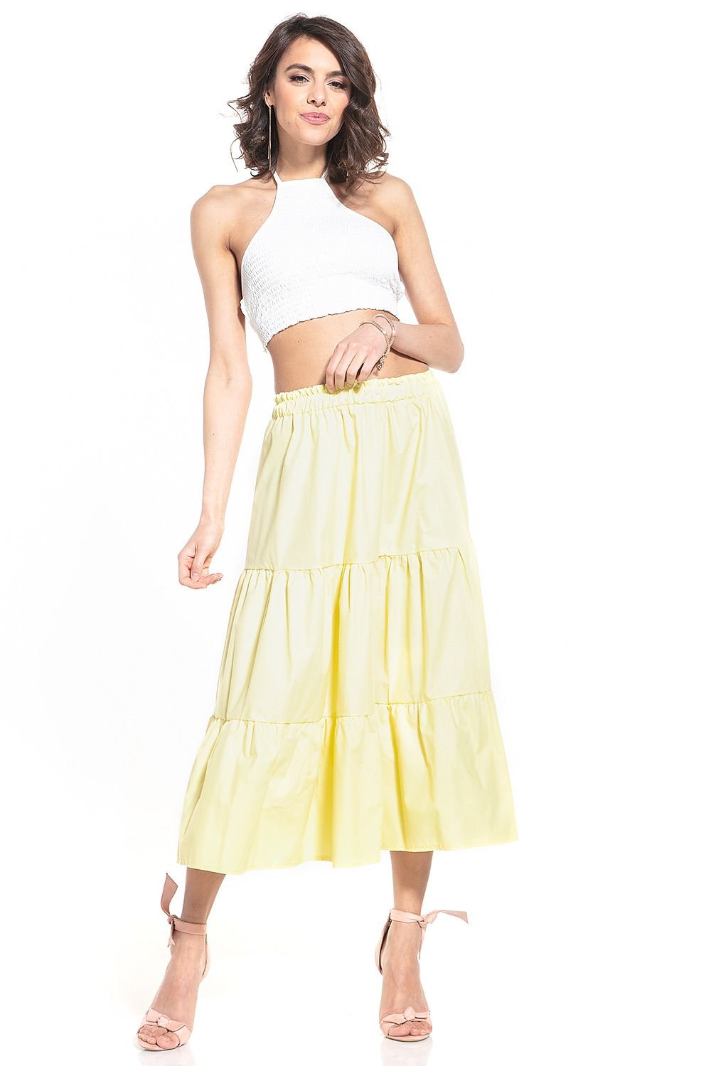 Long skirt model 152907 Tessita