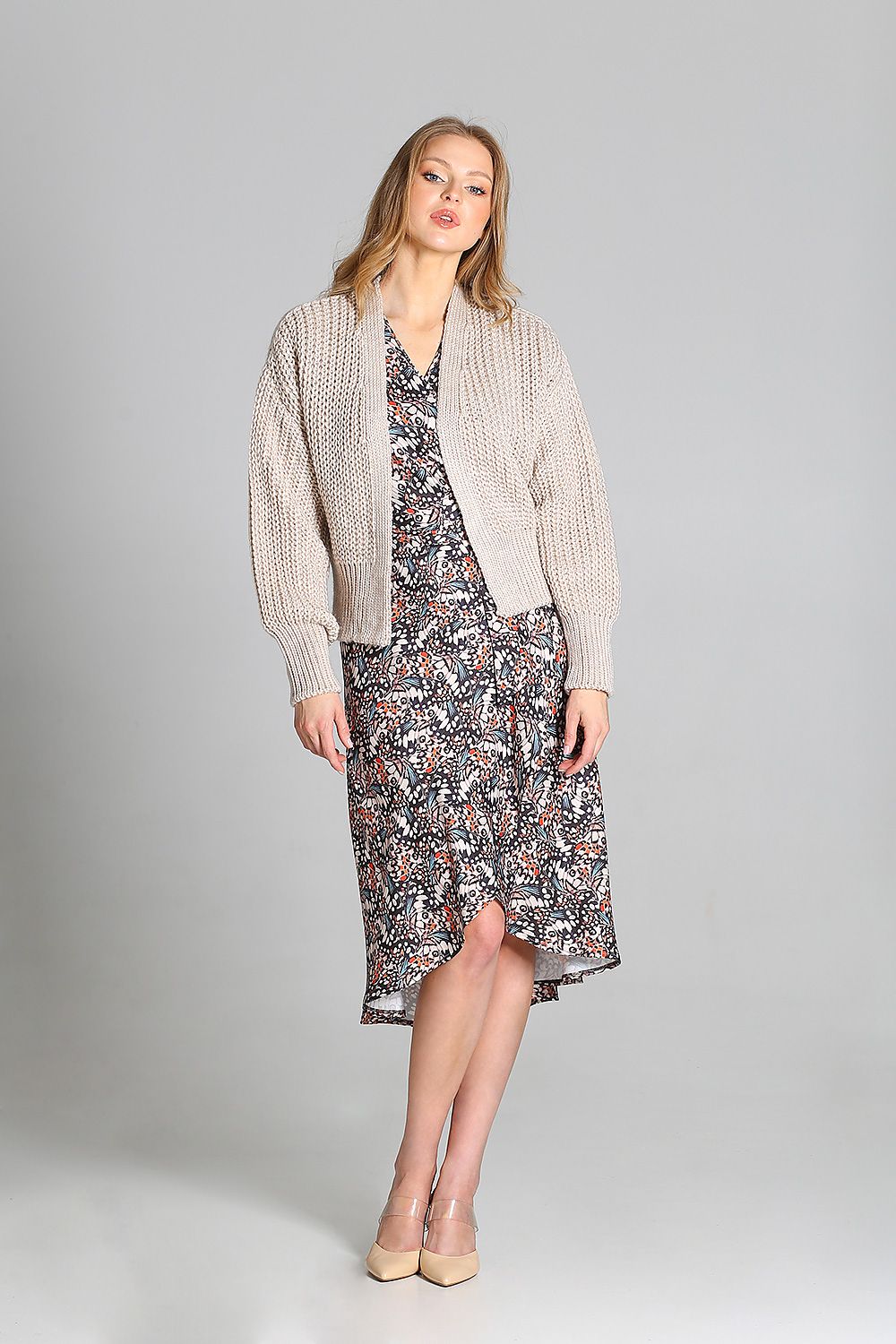 Cardigan model 163072 MKM