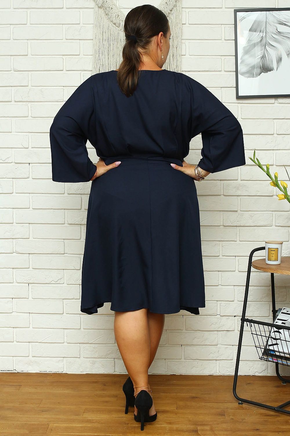 Plus size dress model 169252 Karko