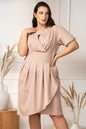 Plus size dress model 169166 Karko