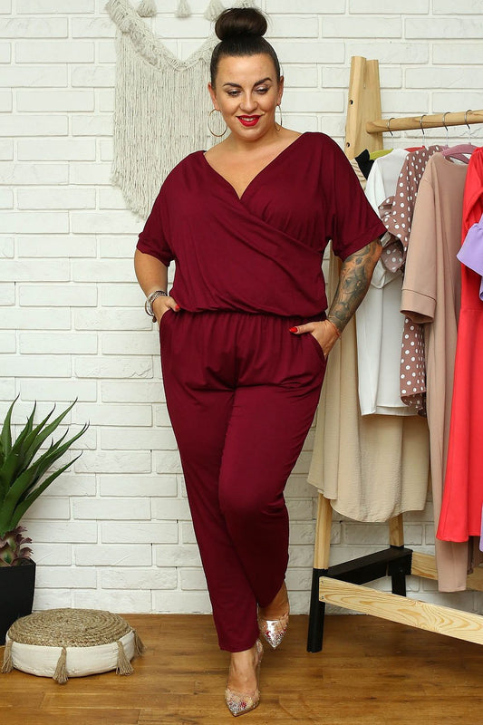 Suit plus size model 183343 Karko