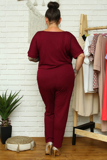 Suit plus size model 183343 Karko