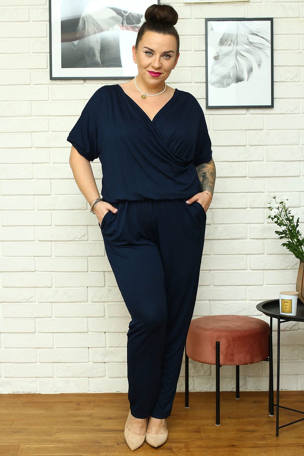 Suit plus size model 183343 Karko