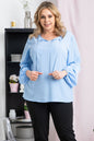 Plus size blouse model 176579 Karko