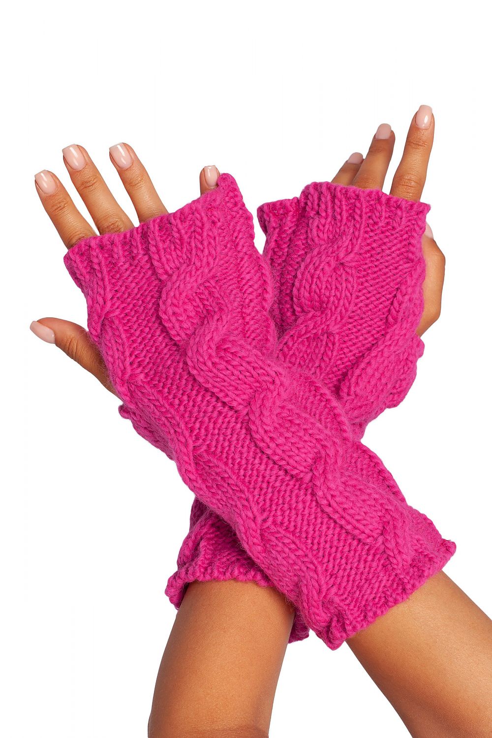 Gloves model 171234 BE Knit