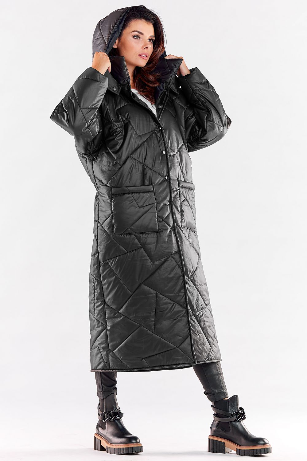 Coat model 173881 awama