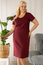 Plus size dress model 175231 Karko