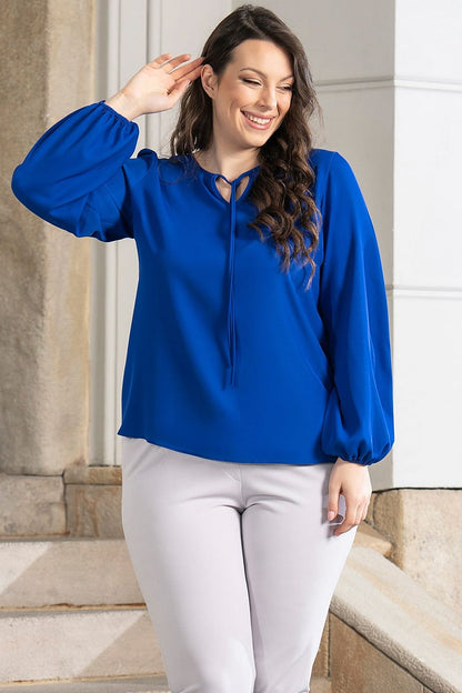 Plus size blouse model 176579 Karko